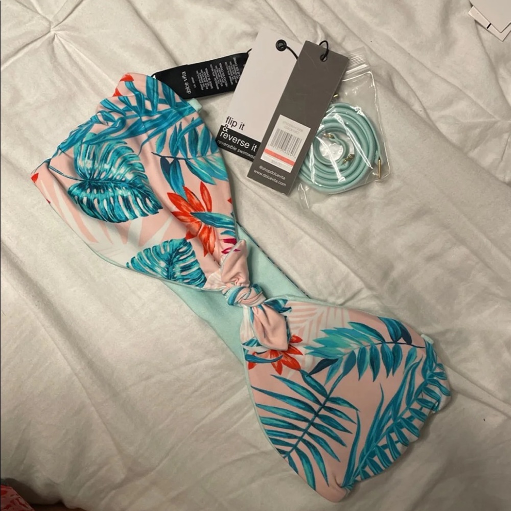 Reversible Dolce Vita bikini top XS